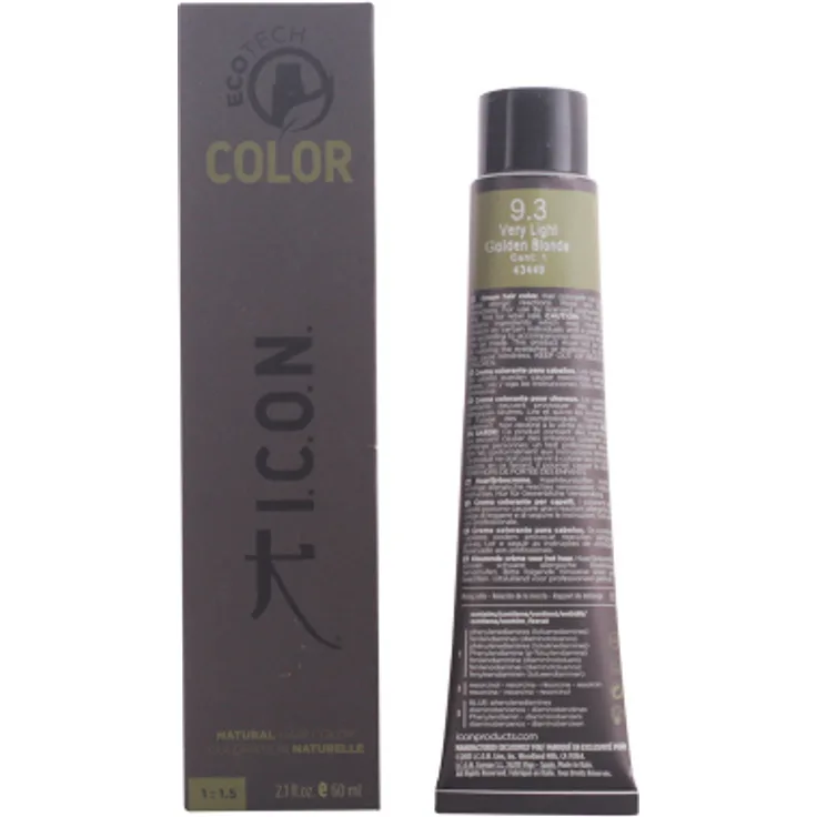 Icon Ecotech Color Natural #9.3 Very Light golden Blonde 60 ml
