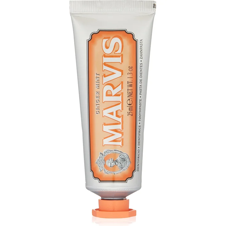 Marvis Ginger Mint 25 ml, für die tägliche Zahnreinigung – Bild 1