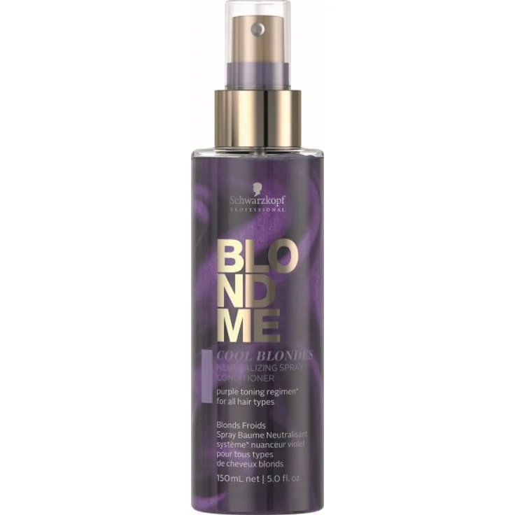 Schwarzkopf Blondme Cool Blondes Neutralizing Spray Conditioner 150 ml – Bild 1
