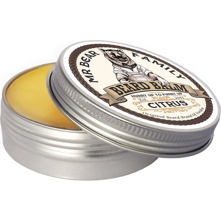 Mr. Bear Family Beard Balm Citrus 60 ml, für Herren empfohlen