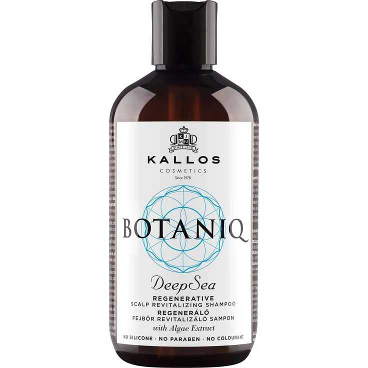 Kallos Botaniq Deep Sea Regeneratives Kopfhaut Revitalisierendes Shampoo 2 x 300 ml