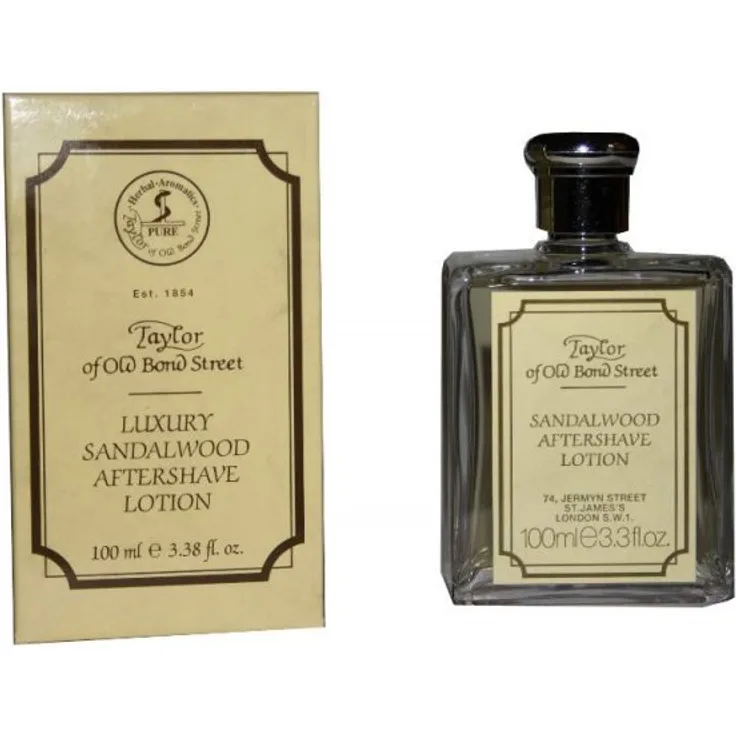 Taylor of Old Bond Street Sandalwood Luxury After Shave Lotion 100 ml
