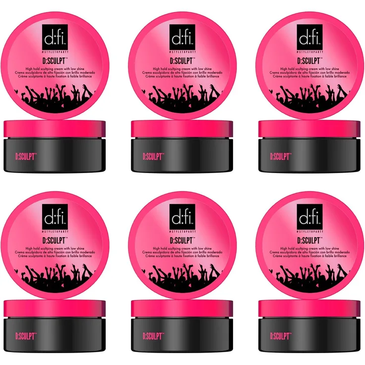 d:fi D:Sculpt Styling Creme starker Halt 6 x 75 g
