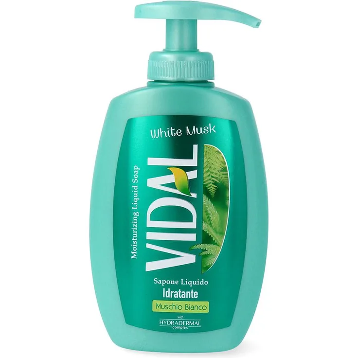 Vidal Flüssigseife - wild musk Weißer Moschus 300 ml für alle Hauttypen geeignet