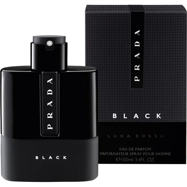 Prada Luna Rossa Black Eau de Parfum (EdP) Herrenduft 100 ml Duftfamilie: holzig – Bild 2