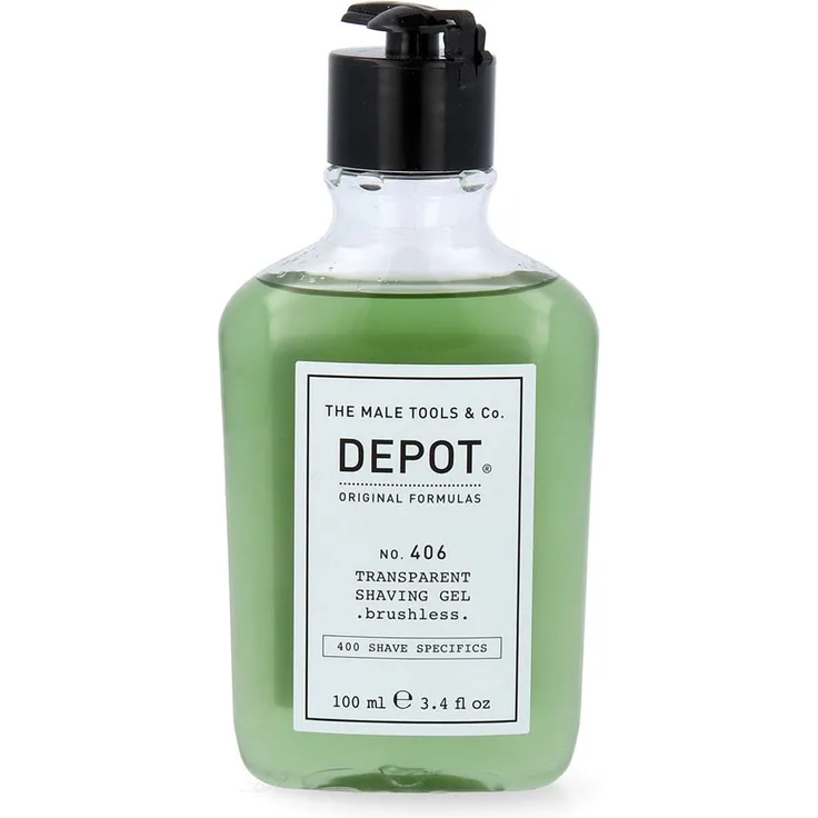 Depot No.406 Transparent Shaving Gel Rasiergel 100 ml