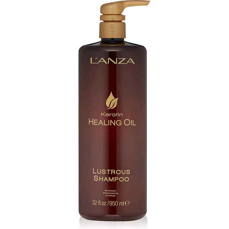 Lanza Keratin Healing Oil Shampoo 1000 ml – Bild 1