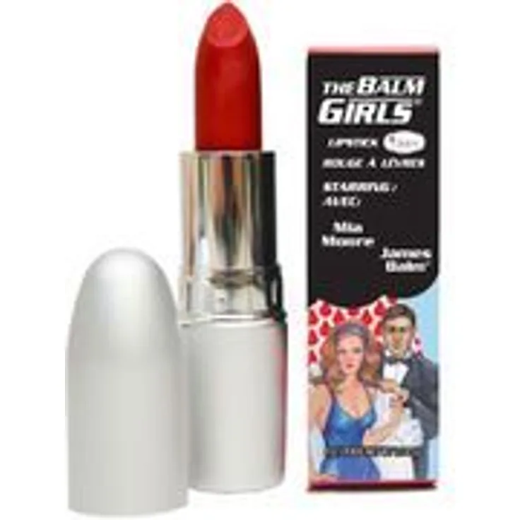 theBalm The Balm Girls Lipstick Mia Moore, Farbton: Rot, Inhalt: 4 g