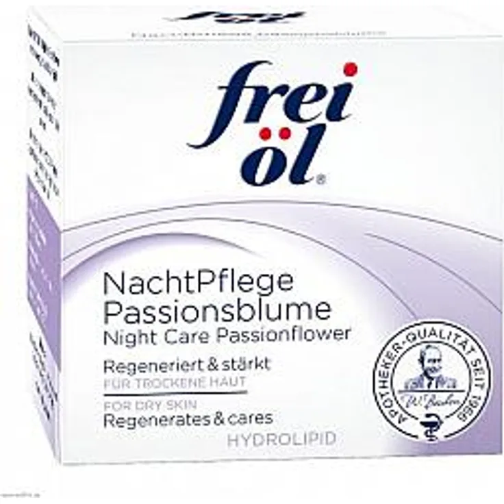 Frei Öl Produkte Frei Öl Produkte frei öl HYDROLIPID NachtPflege Passionsblume Gesichtspflege 50 ml