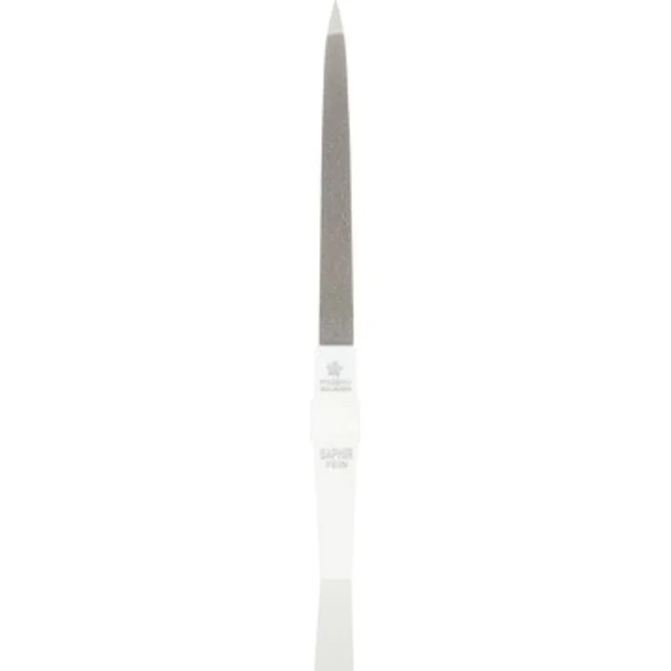 Pfeilring Saphirnagelfeile 160 mm, zur Mani- und Pediküre, 160 mm, gerade, Doppelseitig