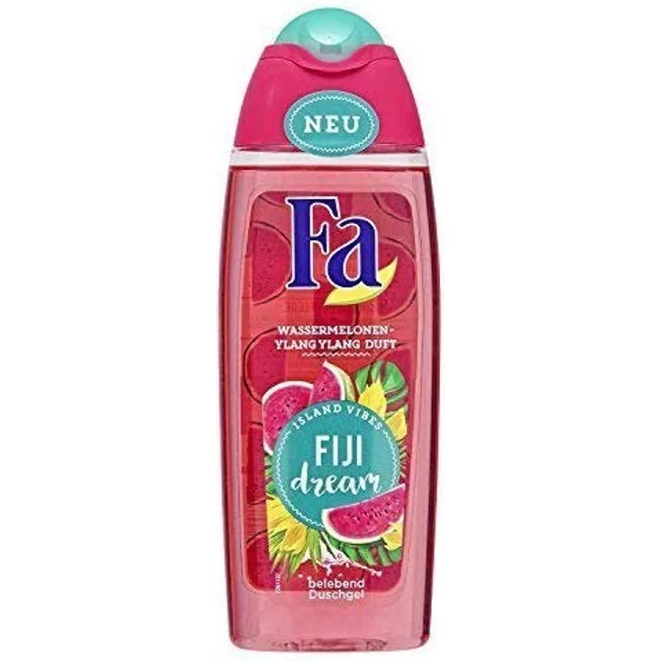FA Duschgel Island Vibes Fiji Dream mit Wassermelonen- & Ylang Ylang-Duft, 250 ml für Alle Hauttypen geeignet