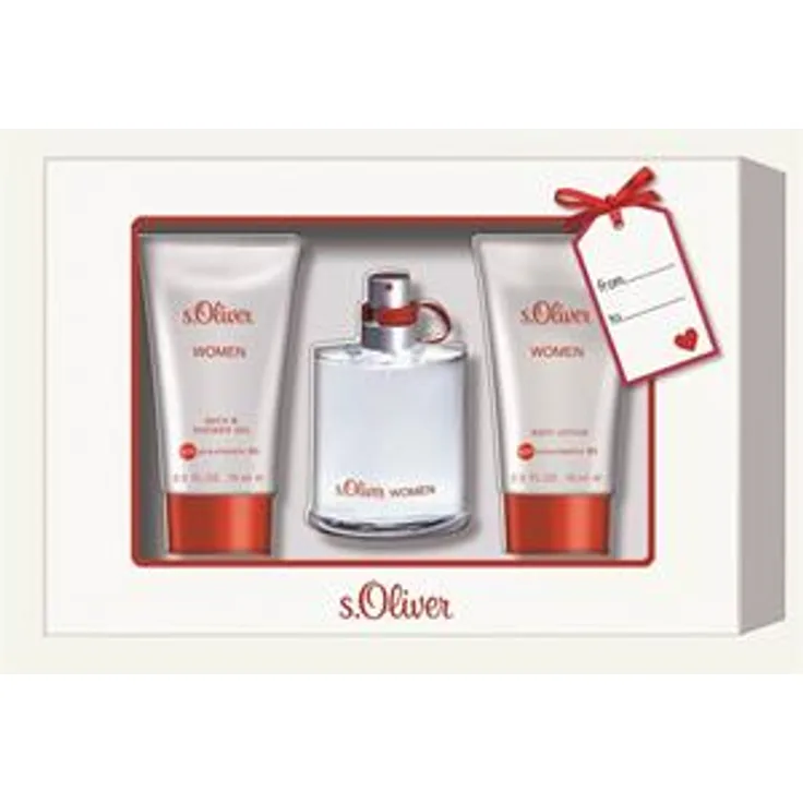 s.Oliver Women Set Eau de Toilette 30 ml + Duschgel 75 ml + Bodylotion 75 ml