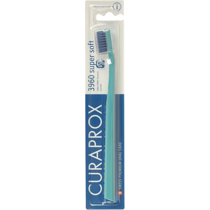 Curaprox CS 3960 Handzahnbürste Super Soft, 1er Pack 1 Stück, farblich sortiert, Farbe nicht wählbar