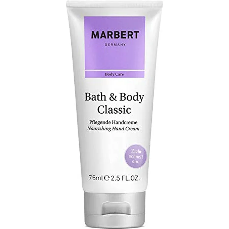 Marbert Bath & Body Classic Nourishing Hand Cream 75 ml