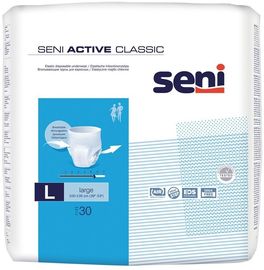Seni Active Classic Large Einwegslips für Damen und Herren geeignet für mittlere Harninkontinenz 90 Stück