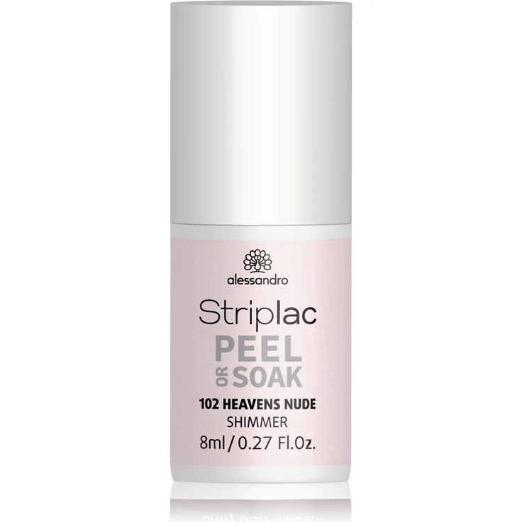 Alessandro Striplac Peel or Soak 102 Heavens Nude 8 ml, Farbton: Rosa – Bild 1