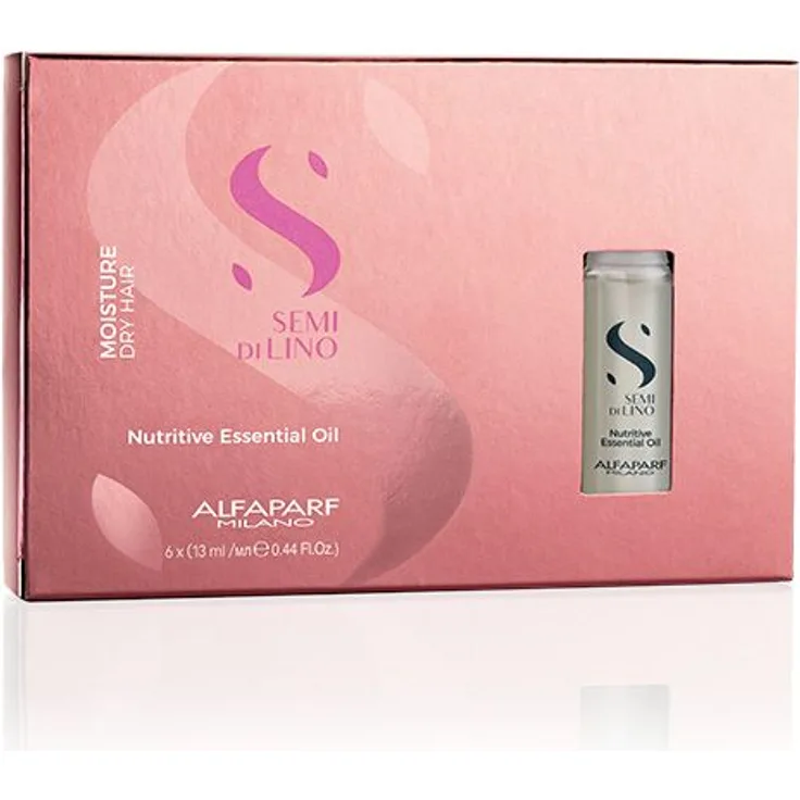 Alfaparf Semi Di Lino Moisture Nutritive Essential Öl-Ampullen 6 x 13 ml