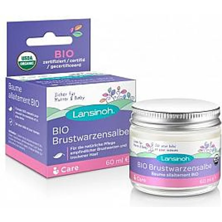 Lansinoh Bio Brustwarzensalbe 60 ml – Bild 1