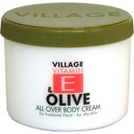 Village Vitamin E Körpercreme Olive 500 ml 