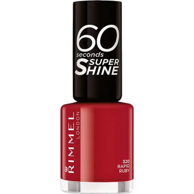 60 SECONDS super shine #320rapid ruby 13,5 ml