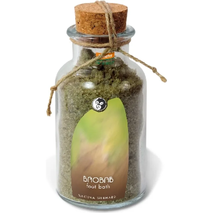 Martina Gebhardt Baobab Foot Bath 300 ml, ohne synthetische Farbstoffe, mineralische Öle und Silikone und- ohne Parabene