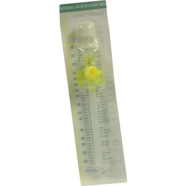 B. Braun Melsungen Vasofix Safety Kanüle 24 G 0,7x19 mm PUR 1 St.