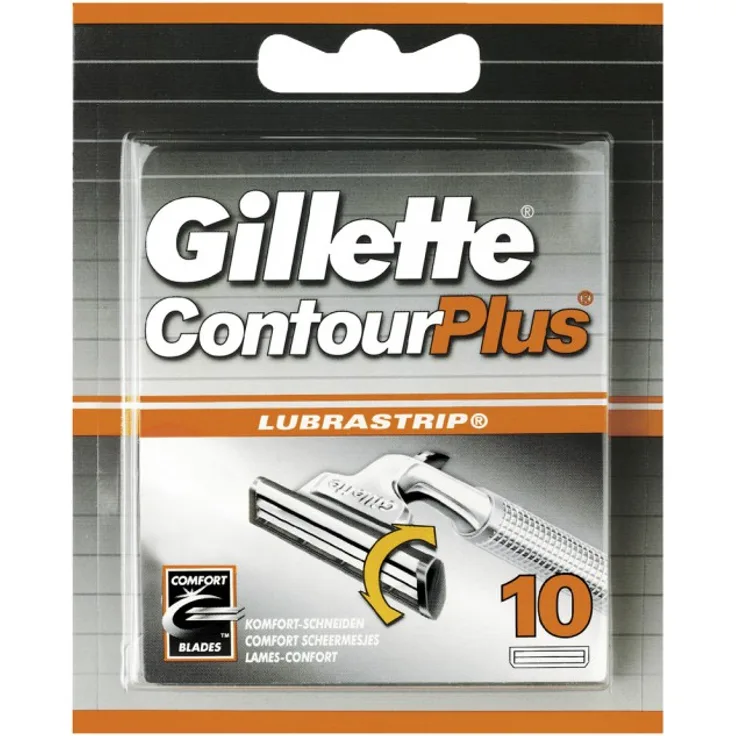 Gillette Contour Plus Rasierklingen 10 Stück