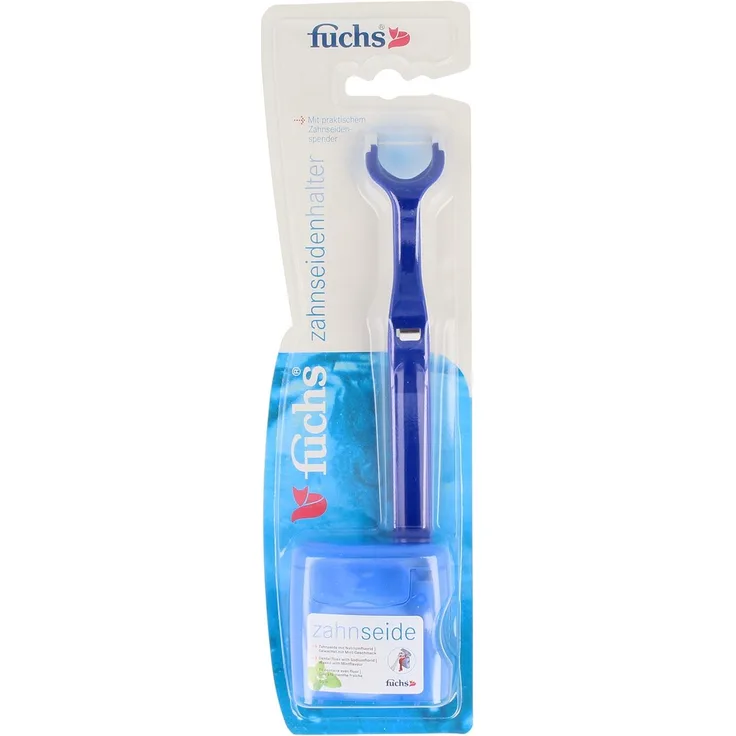 Fuchs Zahnseidenhalter inklusiv Zahnseide 1 Stück sortiert Zahnseide/Flosser