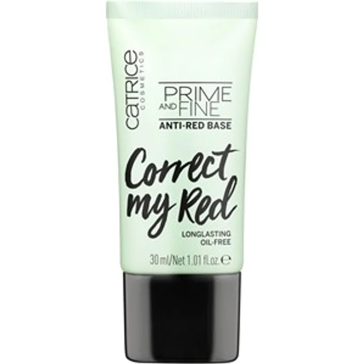 Catrice Teint Primer Prime And Fine Anti-Red Base 30 ml, Grundlage für die Foundation 