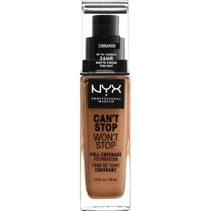 NYX Professional Make-up Can't Stop Won't Stop Cinnamon 30 ml – Bild 1