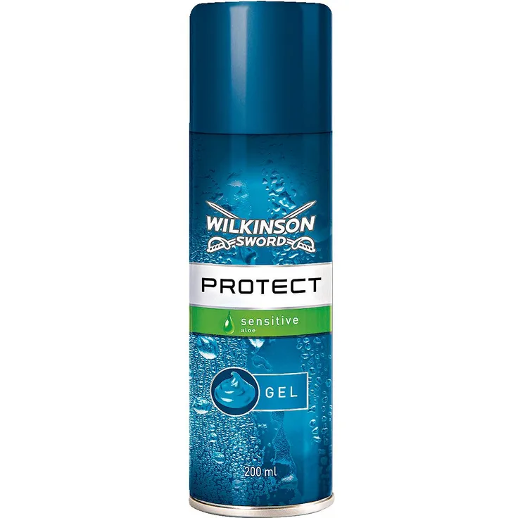 Wilkinson Protect Rasier Gel Sensitive für empfindliche Haut 200 ml