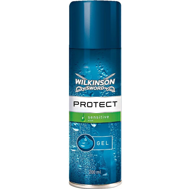 Wilkinson Protect Rasier Gel Sensitive für empfindliche Haut 200 ml