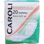 Caroli Damenbinden Essentials Extra Soft normal 20 Stück, normal, Extra Soft