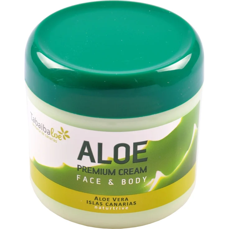 Tabaibaloe Aloe Vera Premium Cream face & body Gesichtscream Körpercreme 300 ml  – Bild 1