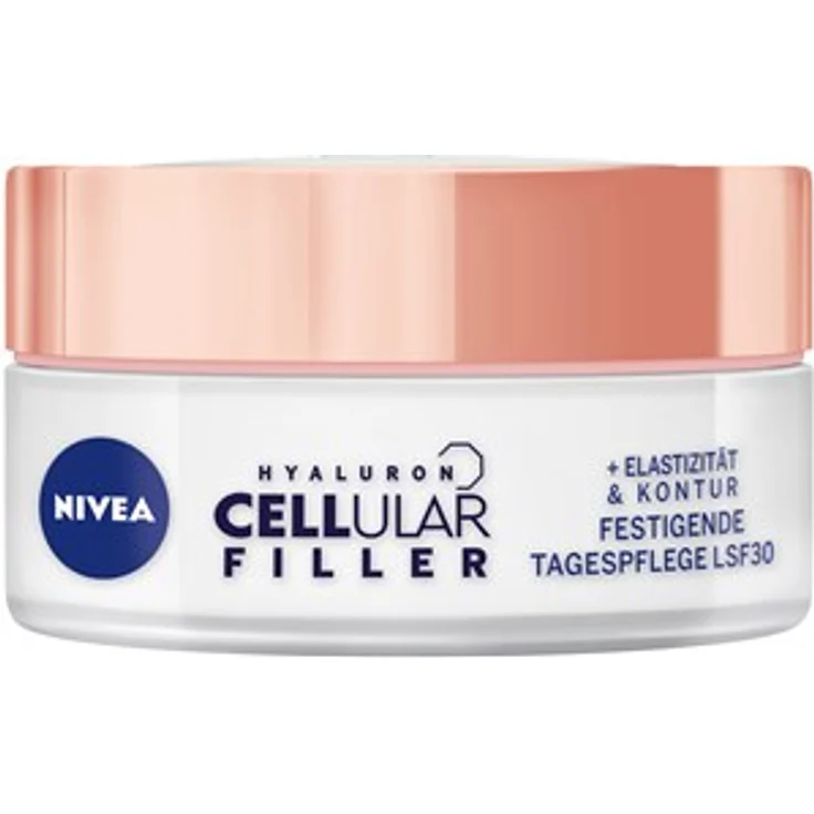 Nivea Gesichtspflege Tagespflege Hyaluron Cellular Filler Elastizität Und Kontur Festigende Tagespflege SPF 30 50 ml Tagespflege für Damen und Herren – Bild 1