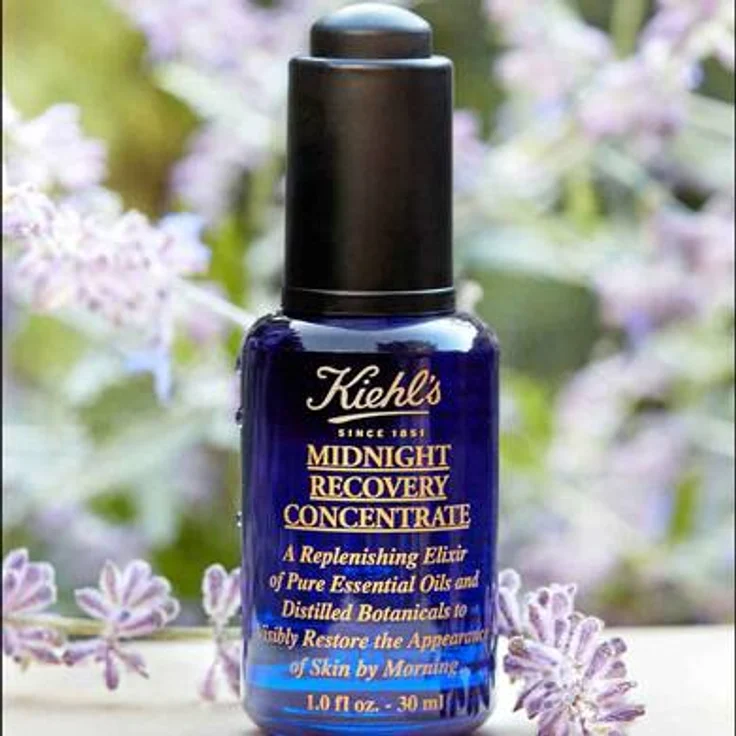 Kiehl's Midnight Recovery Concentrate Anti-Aging Gesichtsserum für normale und sensible Haut 50 ml – Bild 4