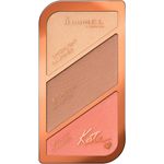 Rimmel London Augen Make-up Kate Sculpting palette #002-coralglow 18,5 gr,