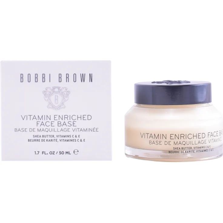 Bobbi Brown Vitamin Enriched face base 50 ml, Grundierung plus Feuchtigkeitspflege für ein sanftes Auftragen des Make-ups