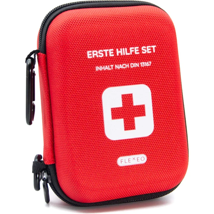 Flexeo Erste-Hilfe-Set Traveller im Nylon-Case, DIN-Norm 13167 (Motorrad), ideal für unterwegs – Bild 2