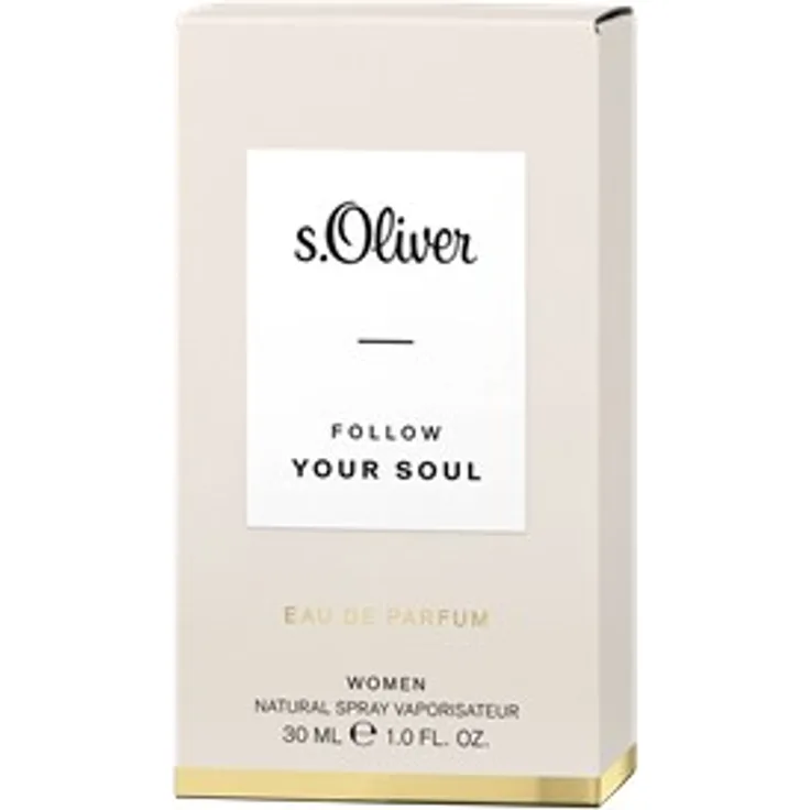 s.Oliver Follow Your Soul Women Eau de Parfum (EdP) Damenduft 30 ml