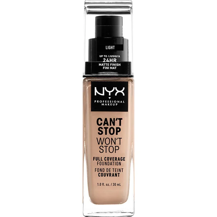 NYX Professional Make-up Can't Stop Won't Stop Light 30 ml – Bild 1