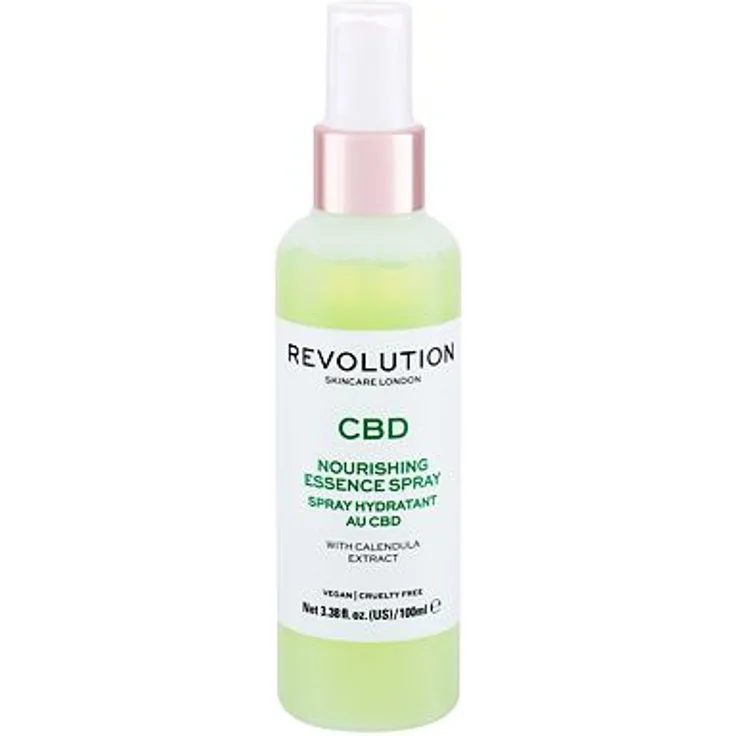 Makeup Revolution London Skincare Cbd Nährendes Wasser Mit Ringelblume Für Empfindliche Haut 100 ml