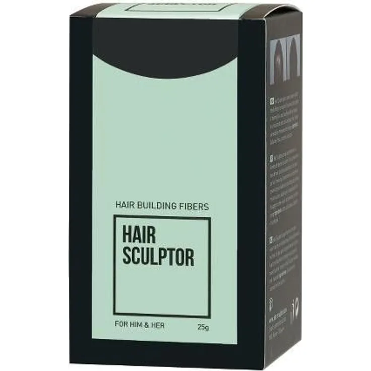 Hair Sculptor Building Fibers zwart 25 g