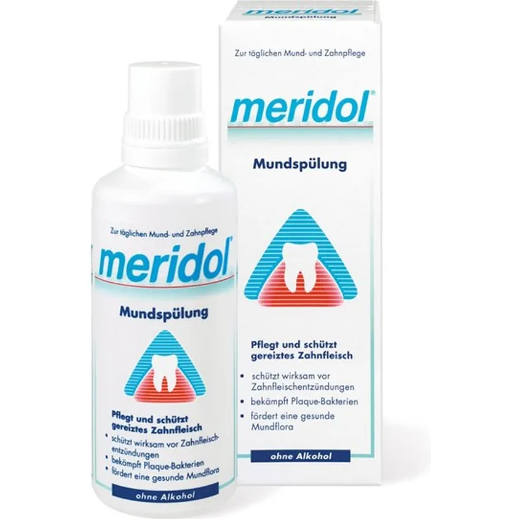 Meridol Mundspüllösung 100 ml Mundspülung ohne Alkohol
