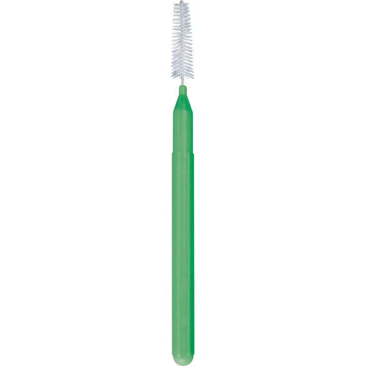 wellsamed MiniPik Interdentalbürsten L konisch Tanne 3,0-5,0 mm - 10 Stück grün Interdentalbürsten