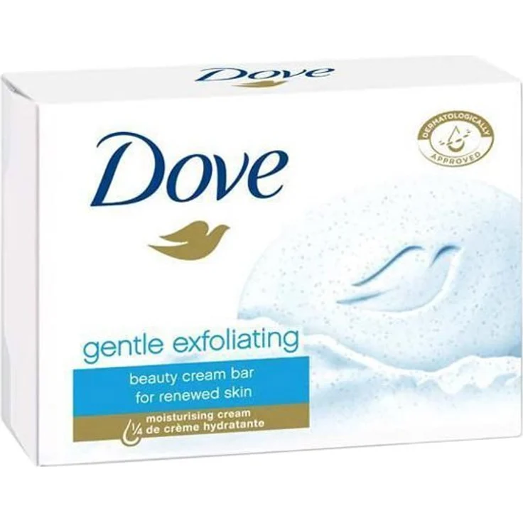 Dove Beauty Seife Stück mit Peeling 100 g – Bild 1