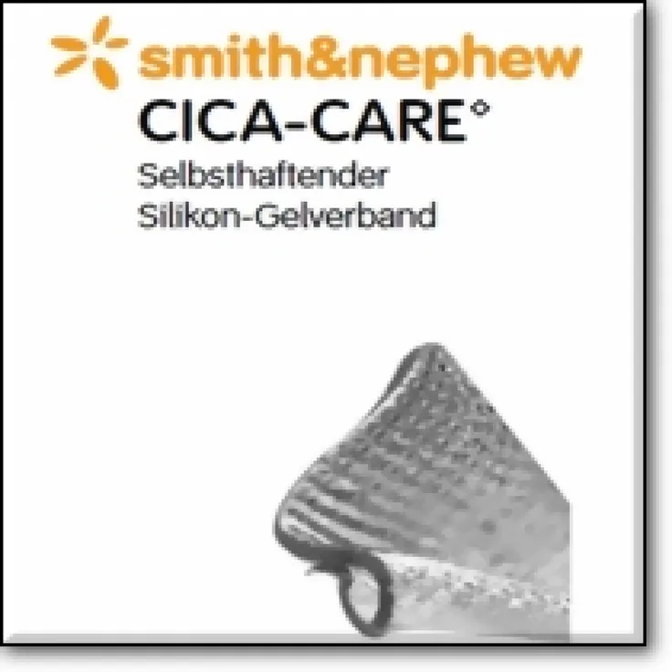 Smith Nephew GmbH Cica Care 12 cm x 6 cm dünne Gelplatte zur Narbenbehandlung