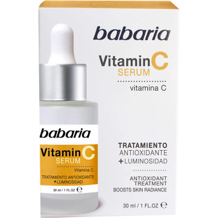 Babaria Vitamin C Serum Antioxidante 30 ml, mit pflegender Wirkung 