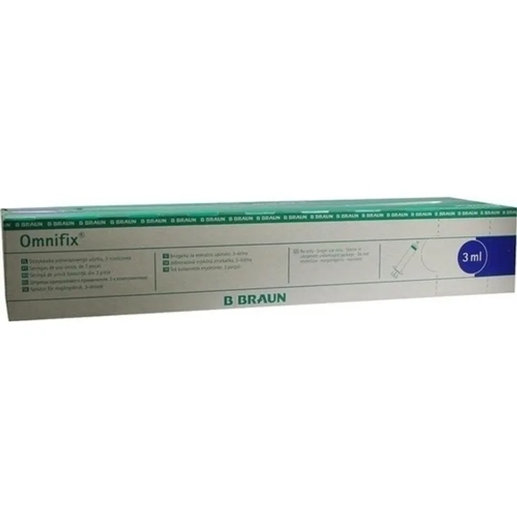 B. Braun Melsungen Omnifix Solo Spr.3 ml Luer latexfrei 300 ml