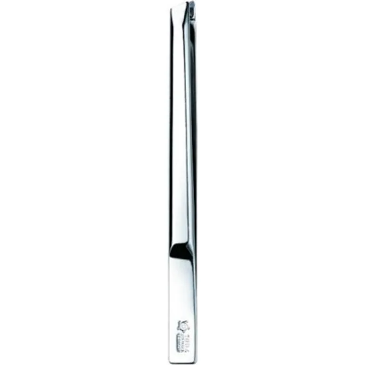 Pfeilring Pinzette schräg 80 mm, Größe: 80 mm, Form: schräg, aus vernickeltem Solinger Stahl